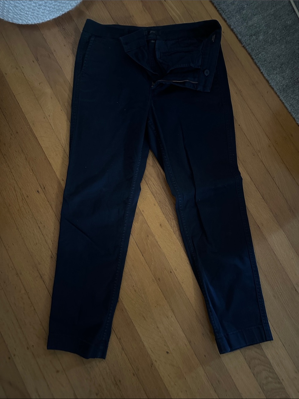 J. Crew Navy Men's Chinos - Slim Tailored Style